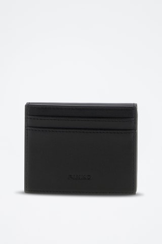 Cartera de piel Saddle - Negro