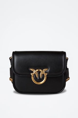 Bandolera de piel ovina - Negro