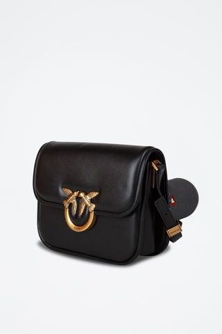 Bandolera de piel ovina - Negro