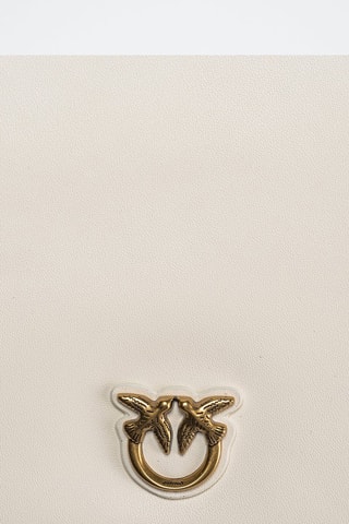 Bolso de mano de piel - Blanco