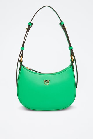 Bolso de piel Half Moon Baby - Verde