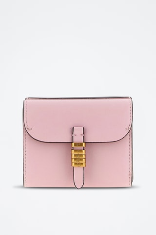Cartera de piel Saddle - Rosa