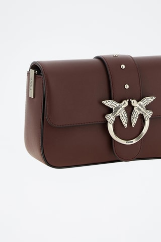 Bandolera de piel - Burdeos