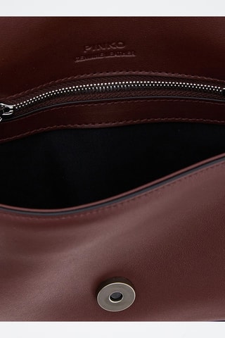 Bandolera de piel - Burdeos