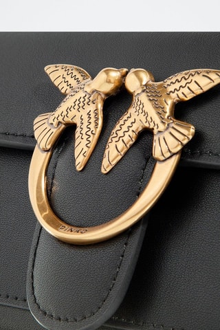 Bolso de mano Love One - Dorado y negro