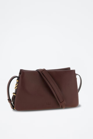 Bandolera de piel - Burdeos