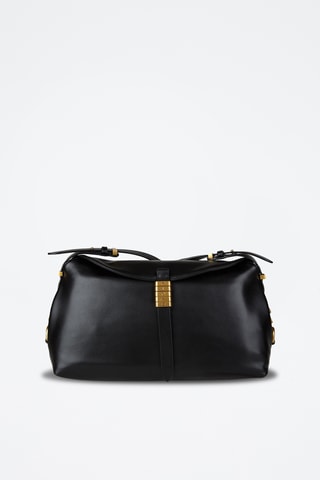 Bolso de piel caprina - Negro