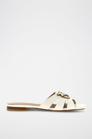 Sandalias de piel Marli - Crudo - Blanco