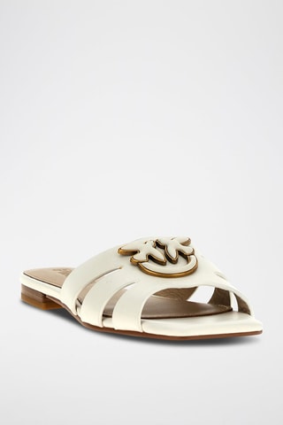 Sandalias de piel Marli - Crudo - Blanco