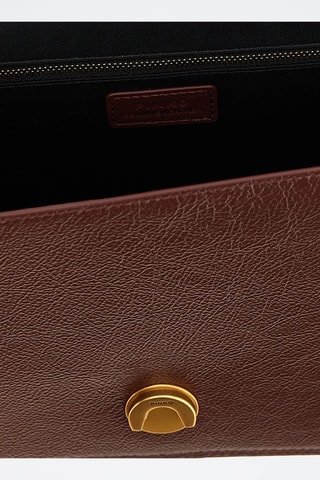 Bolso de piel - Burdeos