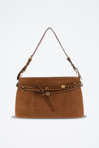 Bolso de piel - Marrón