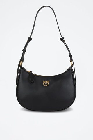 Bolso de piel Half Moon - Negro - Negro