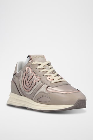 Zapatillas de piel - Amarillo