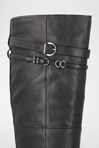 Botas de piel caprina - Negro