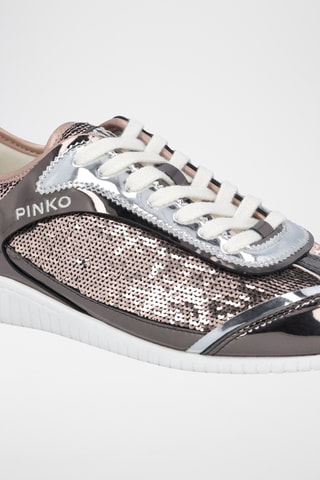 Zapatillas con brillo - Gris