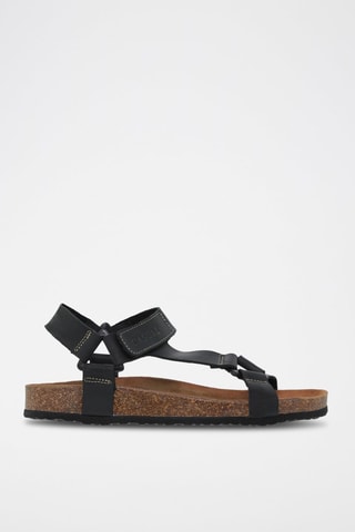 Sandales en cuir  Blusandal - Noir