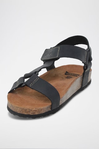 Sandales en cuir  Blusandal - Noir