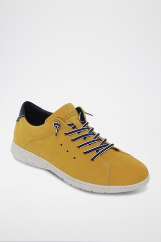 Basket en cuir  Blusandal - Jaune
