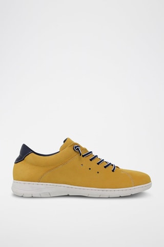 Basket en cuir  Blusandal - Jaune