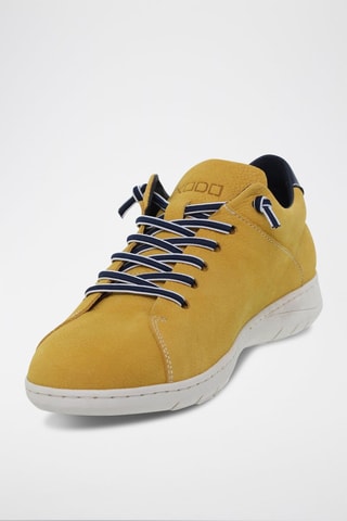 Basket en cuir  Blusandal - Jaune