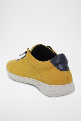 Basket en cuir  Blusandal - Jaune