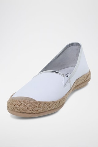 Espadrilles en cuir  Blusandal - Blanc