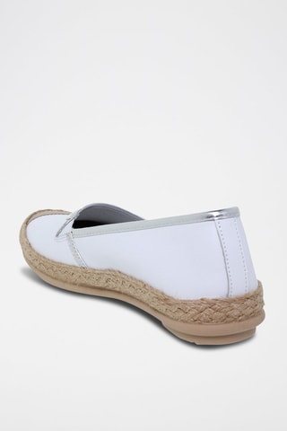 Espadrilles en cuir  Blusandal - Blanc