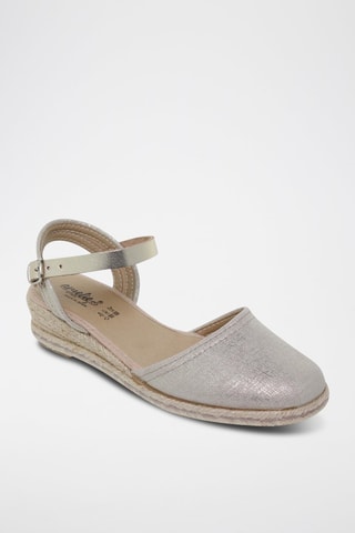 Espadrilles compensées - Doré