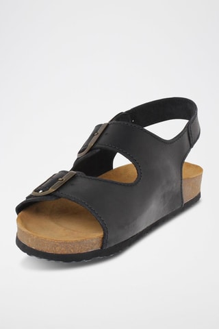 Sandales en cuir  Blusandal - Noir