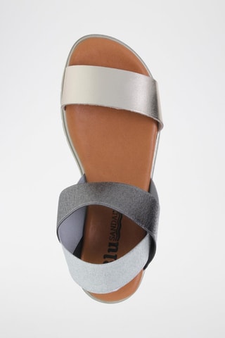 Sandales en cuir  Blusandal - Argenté