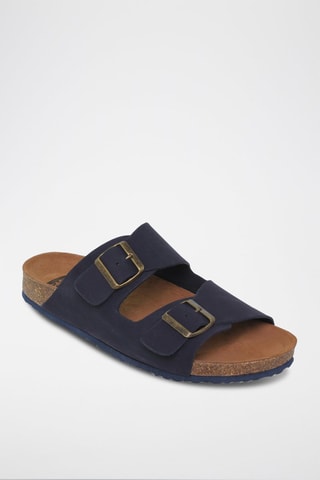 Mules en cuir  Blusandal - Bleu