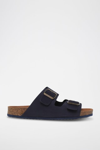 Mules en cuir  Blusandal - Bleu