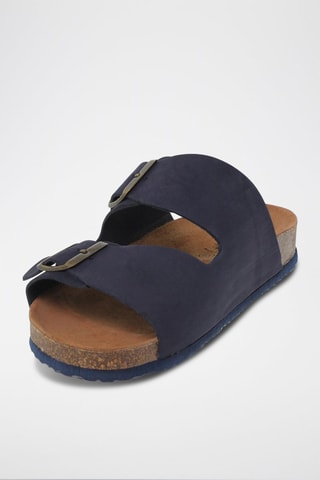 Mules en cuir  Blusandal - Bleu