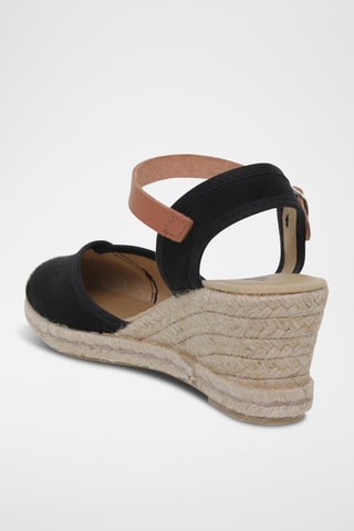 Espadrilles compensées - Noir