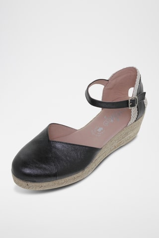 Espadrilles compensées - Noir