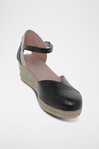 Espadrilles compensées - Noir