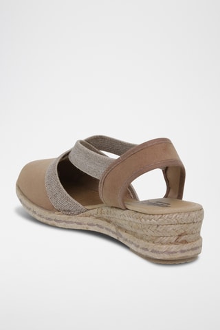 Espadrilles compensées - Beige