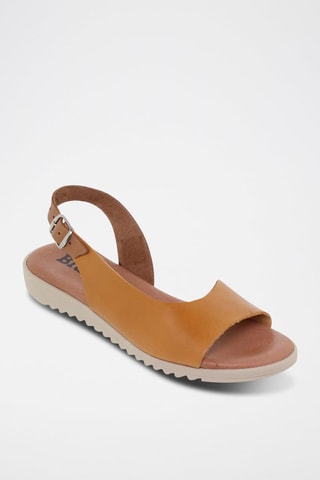 Sandali in pelle Blusandal - Giallo e marrone