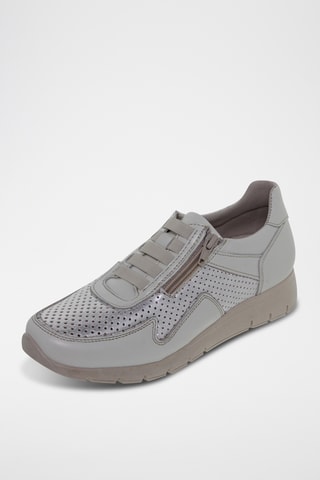 Baskets en cuir - Blanc