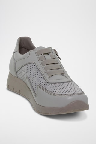 Baskets en cuir - Blanc