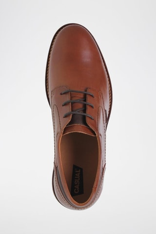 Derbys en cuir - Marron