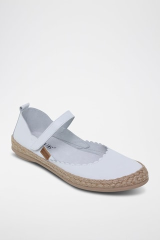 Babies en cuir  Cuque - Blanc