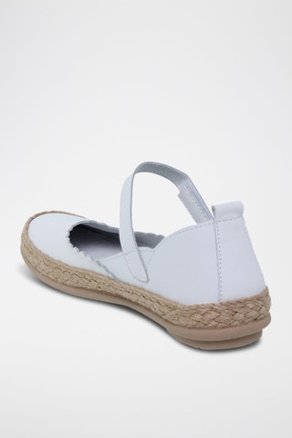 Babies en cuir  Cuque - Blanc