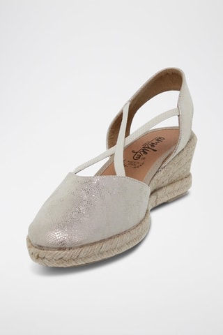 Espadrilles compensées  Amelie - Gris