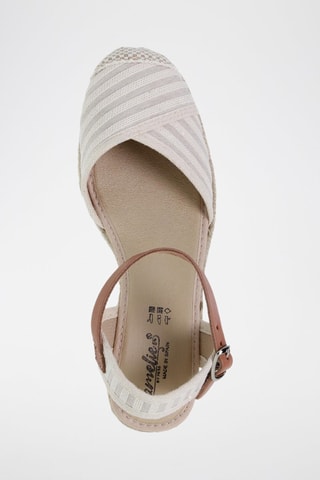 Espadrilles compensées  Amélie - Beige et marron