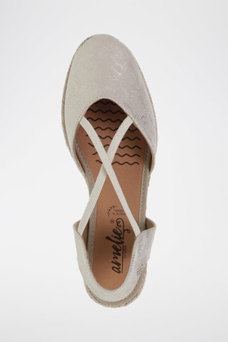 Espadrilles compensées  Amelie - Gris