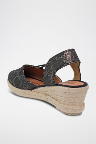 Espadrilles compensées  Amelie - Noir