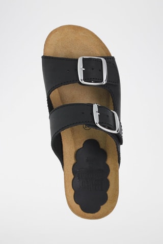 Mules en cuir  Blusandal - Noir