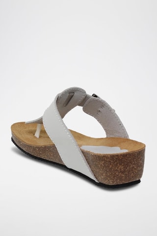 Mules en cuir  Blusandal - Blanc