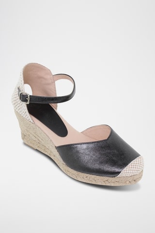Espadrilles compensées - Noir